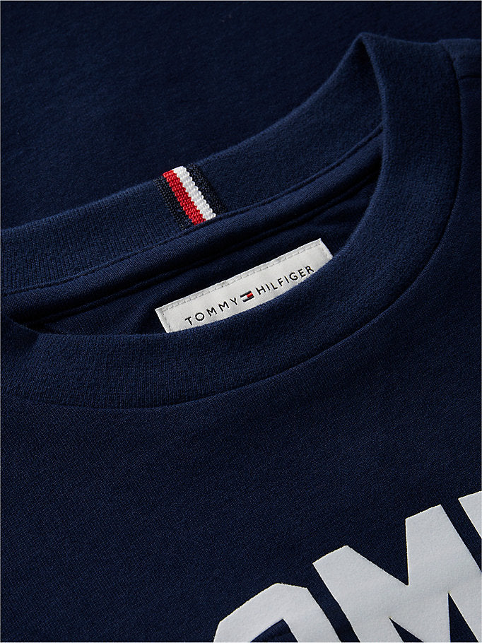 T-shirt con logo a maniche lunghe