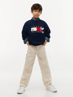 Pullover con bandierina e grafica Peanuts®