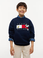 Pullover con bandierina e grafica Peanuts®