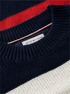 Pullover a righe color block