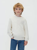 Maglione bambino in maglia con logo