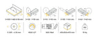 COMPA Orange 305 ECO - Troncatrice professionale combinata 1600 W con lama 305 mm e laser