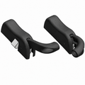 OMEC 6213 SX - Maniglione antipanico triplice modulare sinistro nero RAL 9005